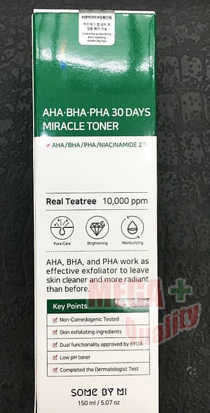 SOME BY MI AHA∙BHA∙PHA 30 Days Miracle Lindrande och återfuktande toner 150ml