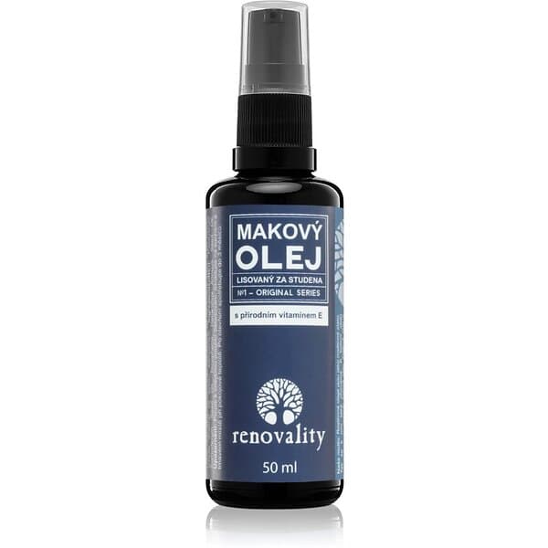 Renovality Original Series Poppy seed oil with natural vitamin E 50ml