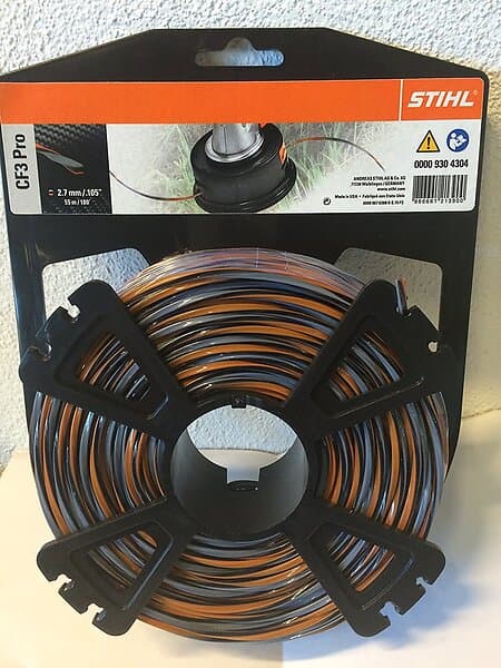 STIHL Trimmertråd CF3 Pro; 2,7 mm x 55 m