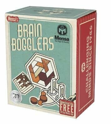 IQ Puzzle Mensa Wooden 3 in 1 (16 cm)