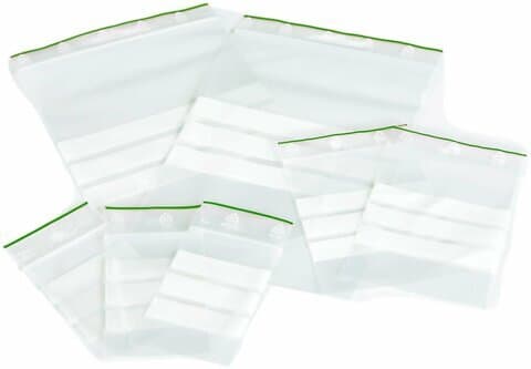 Zip -Påsar 80x120 mm (100-pack)