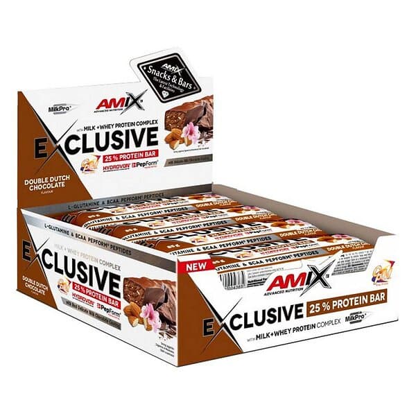 Amix Exclusive Protein Bars 40g 24st