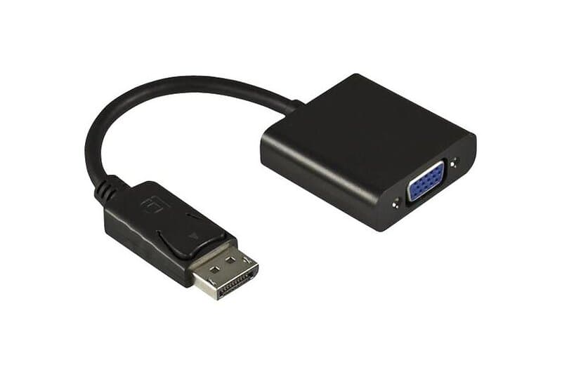 Deltaco Displayport - VGA 0,2m