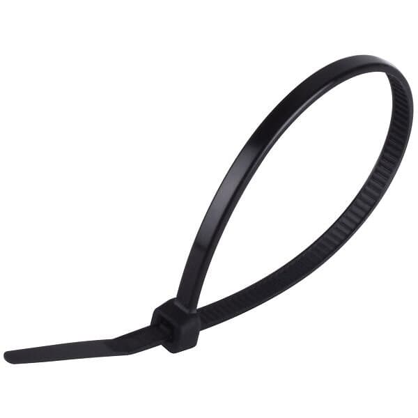 Gelia 050000529 Buntband svart, 20-pack 290 x 4,8 mm