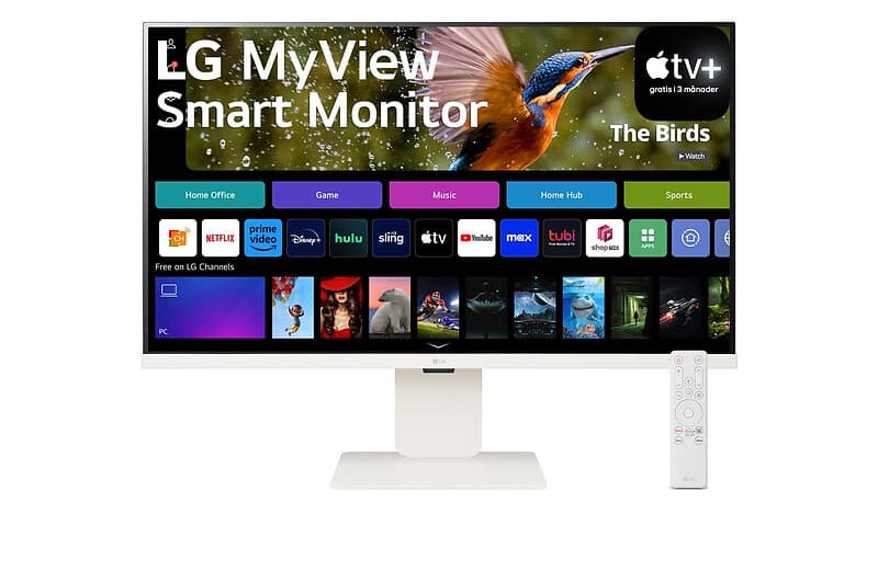 LG MyView 32SR83U 32" 4K UHD IPS Smart Monitor