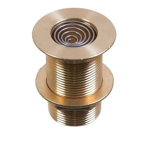 Guidi Skrovgenomföring Mässing med Fjäder, 1 1/2"