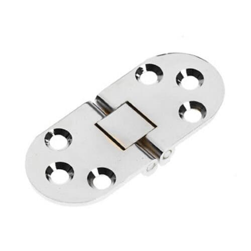 Roca Bordsgångjärn Förkromad Mässing, 71x30mm