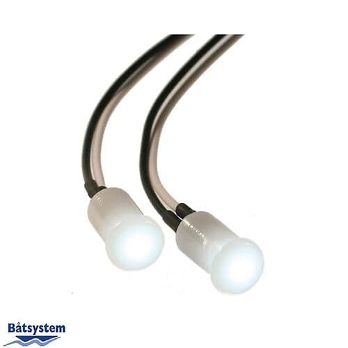 Båtsystem Dot Opal LED IP66, Vit