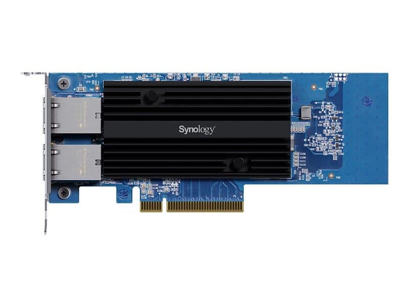 Synology nätverksadapter PCIe 3,0 x8 10Gb Ethernet x 2