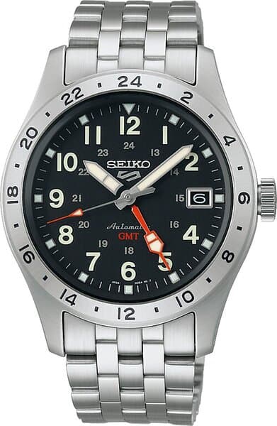 Seiko SSK023K1 5 Sports Field ‘Deploy’ Mechanical GMT Watch