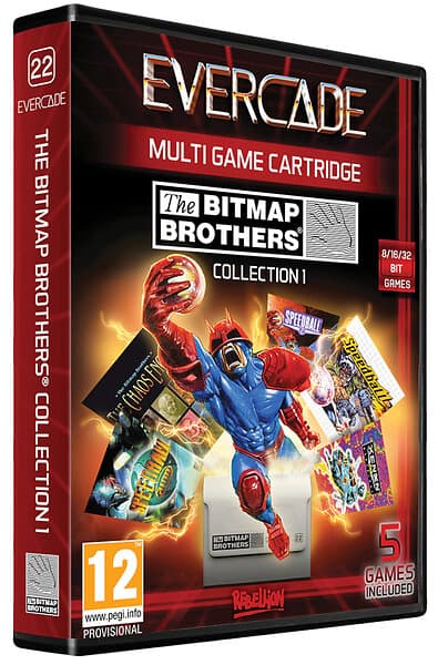 Blaze Evercade Bitmap Brothers Collection Cartridge 1