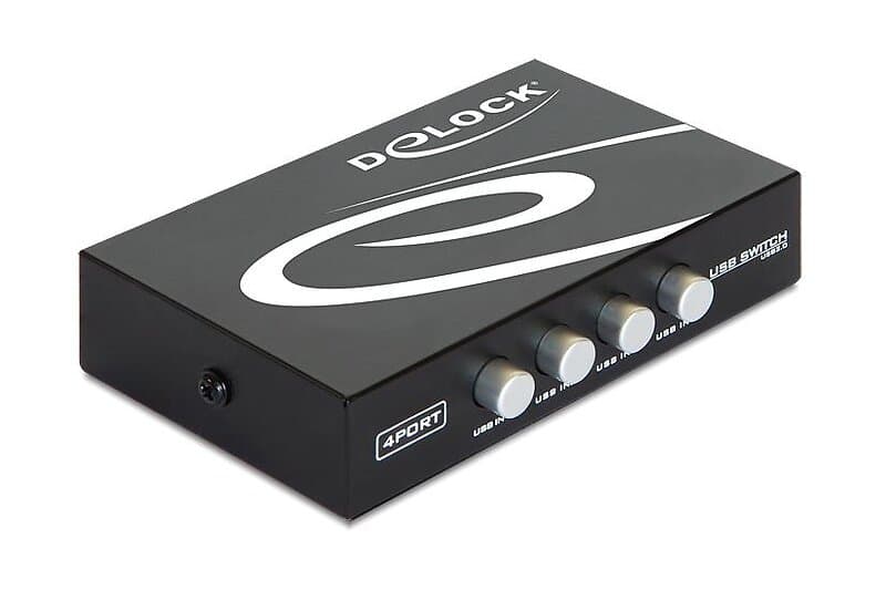 DeLock Switch USB 2,0 4 portar (87634)