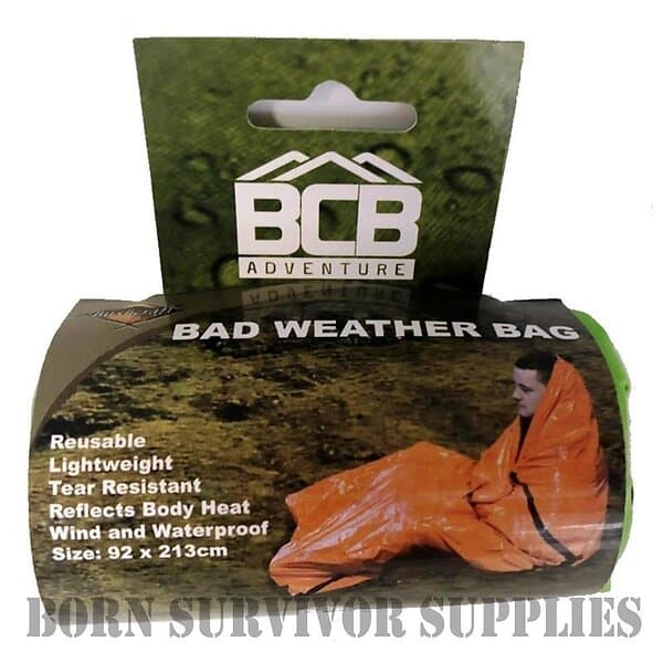 BCB Bad Weather Bag Orange