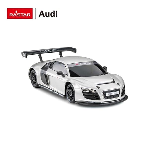 Rastar Radiostyrd Bil 1:24 Audi R8 Silverfärgad