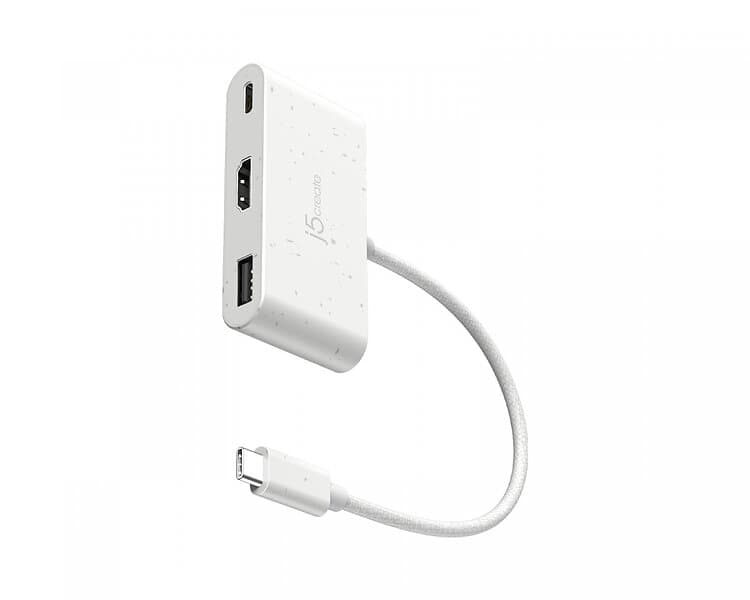J5Create USB-C till HDMI 4K och USB Type-A