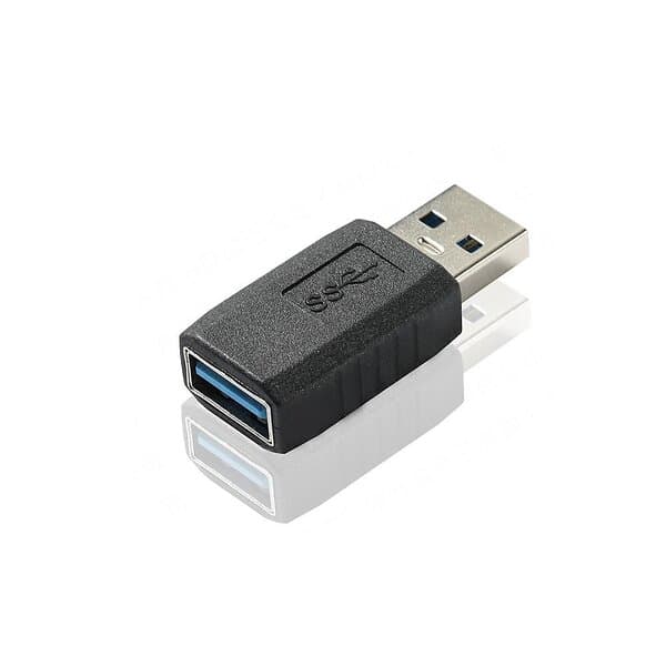 NÖRDIC USB A - USB A 3.0 M-F Adapter