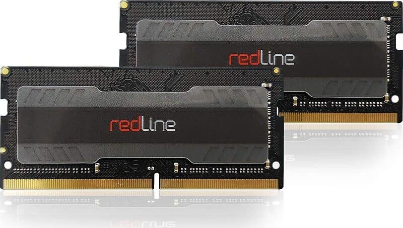 Mushkin Redline 64GB:2x32GB DDR4 RAM 2933MHz SO DIMM 260-PIN Icke-ECC CL21 (MRA4S293MMMF32GX2)