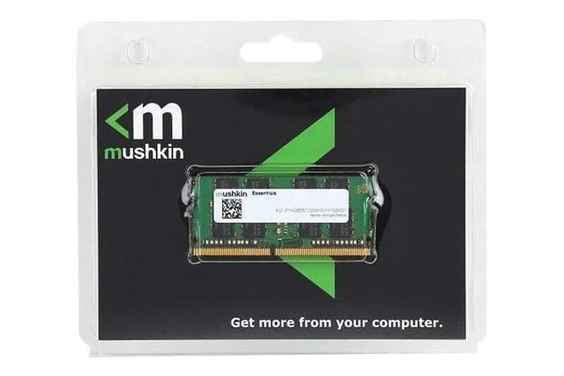 Mushkin Essentials 16GB DDR4 RAM 3200MHz SO DIMM 260-PIN Icke-ECC CL22 (MES4S320NF16G)