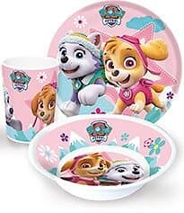 Barbo Toys Paw Patrol Melamine Set Pink