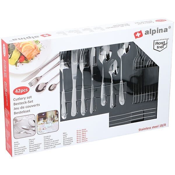 Alpina Bestickset 42 delar med bestick