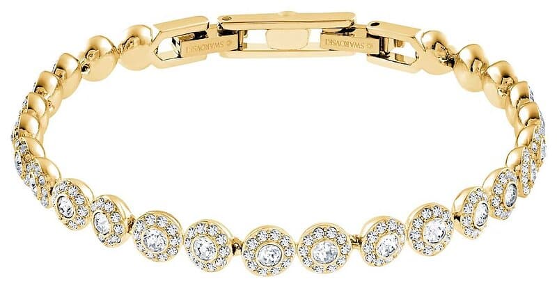 Swarovski 5505469 Angelic Gold Plated Bracelet White Jewellery