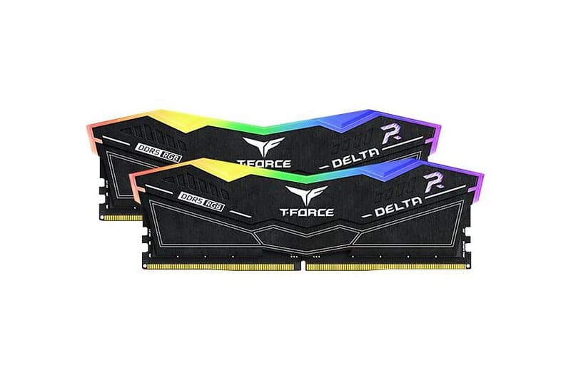 Team Group T-Force DELTA RGB 2x16GB DDR5 RAM 7200MHz DIMM 288-PIN On-die ECC CL34 (FF3D532G7200HC34ADC01)