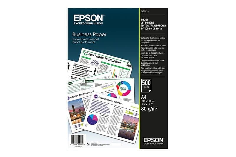 Epson Business Paper 500 ark A4 80g/m²