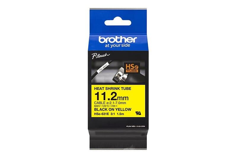 Brother HSe-631E 1 kassett (1,12 cm x 1,5 m)