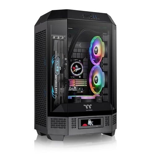 Thermaltake The Tower 300 (Svart/Transparent)