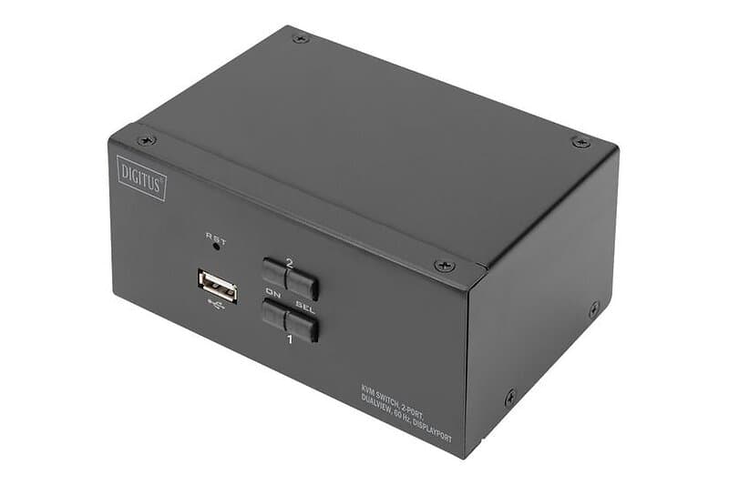 Digitus DS-12862 KVM audio USB switch 2 ports