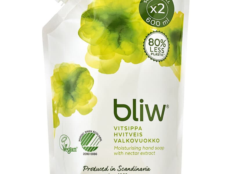 Bliw Handtvål Vitsippa refill 600ml