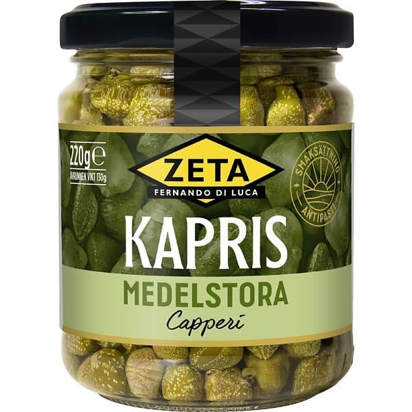 Zeta Kapris Medelstora 220g