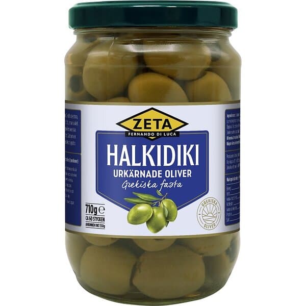 Zeta Oliver Halkidiki Urkärnade 710g