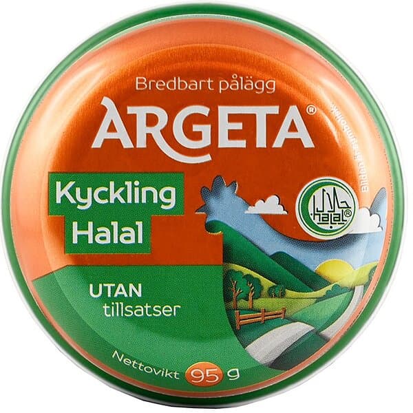 Argeta Kycklingpastej Halal 95g