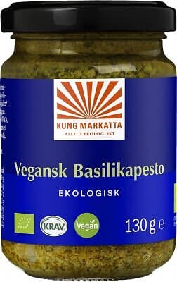 Kung Markatta Vegansk Basilikapesto 130g EKO