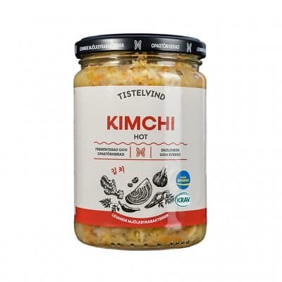 KimChi Tistelvind Hot Eko 350g