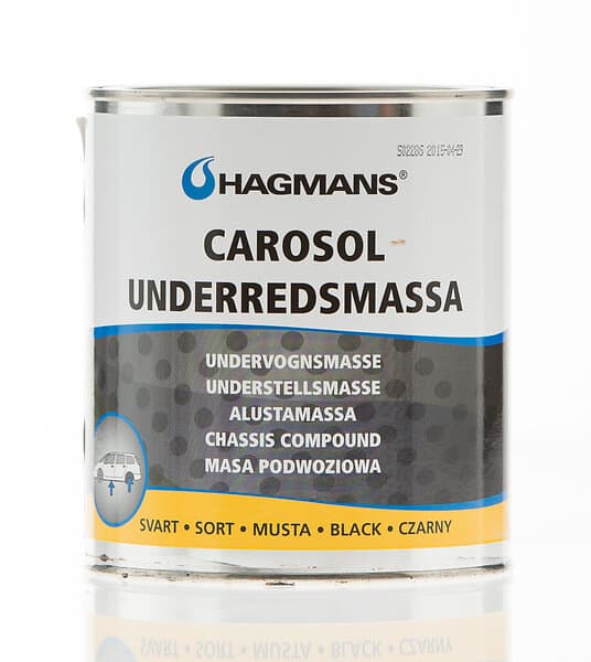 Hagmans Carosol Underredsmassa Svart Burk 1kg