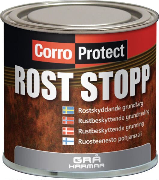 CorroProtect RostStopp Rostskyddsprimer Grå 250ml