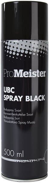 ProMeister UBC Spray Tjockflytande rostskyddsmedel Svart 500ml