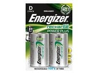 Energizer Recharge Power Plus D NH50 2500mAh NiMH 2-pack