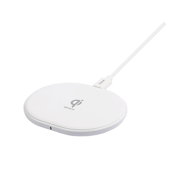 Deltaco trådlös laddare USB-C 10W certifierad