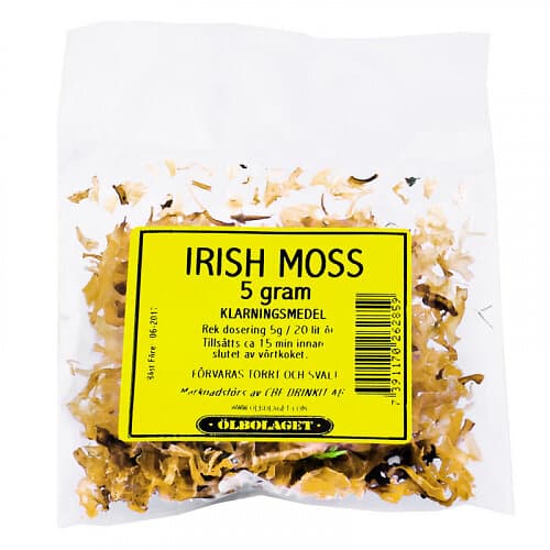 Irish Moss 6g Klarningsmedel