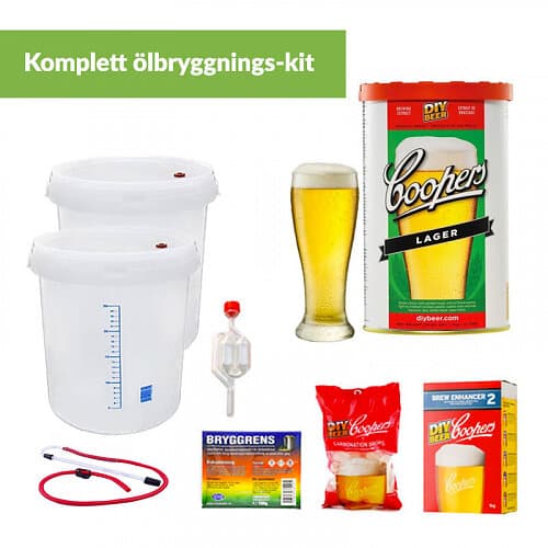 Komplett Ölbryggningskit Lager