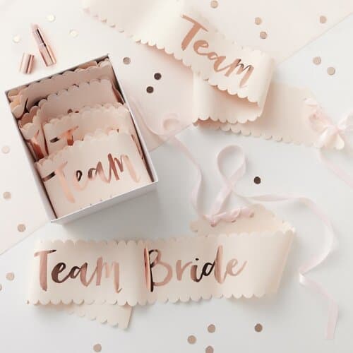 Ordensband Team Bride 6-pack