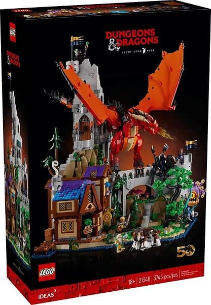 LEGO Ideas 21348 Dungeons & Dragons: Red Dragon's Tale