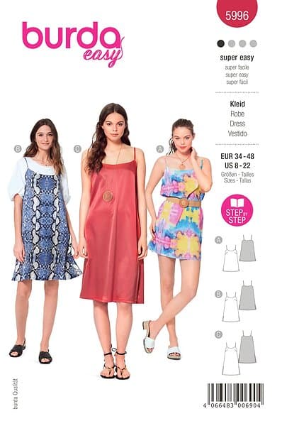 Burda 5996 KLÄNNING