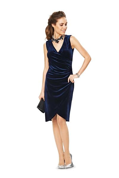 Burda 6829. Dam DRESSES