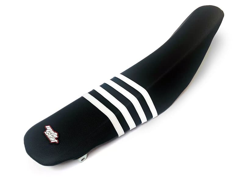 Kawasaki Motoseat Kx250/kx250f Stripes Seat Cover Svart