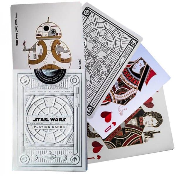 theory11 Star Wars Playing Cards Silver Special Editon Light Side