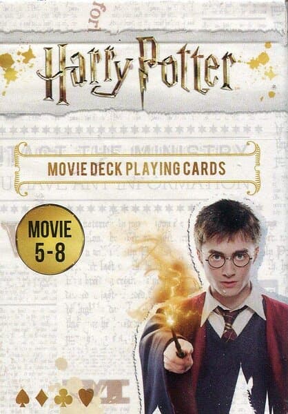 Harry Potter Playing Cards Movie V-VIII (kortlek)